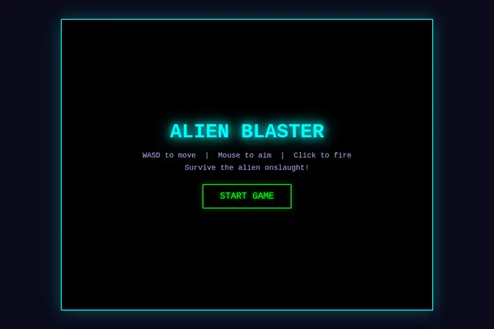 Top-down alien shooter