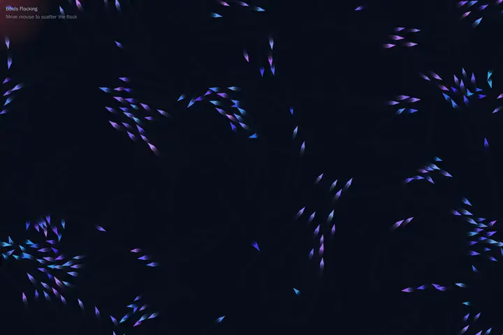 qwen3.8-2.4t-a95b — Boids flocking