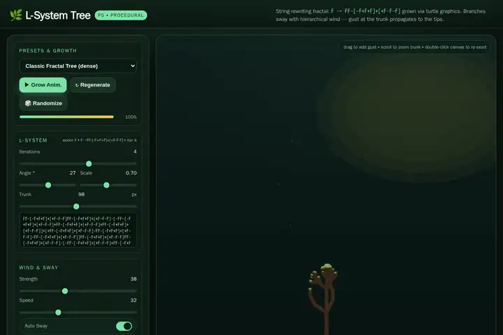 muse-spark-1.2 — L-system tree
