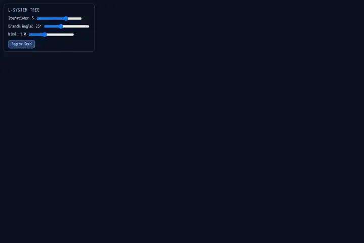 L-system tree