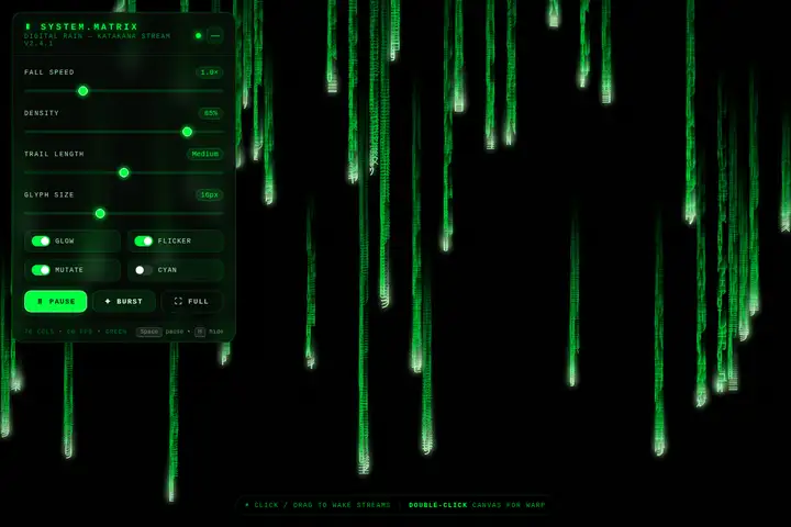 muse-spark-1.2 — Matrix digital rain