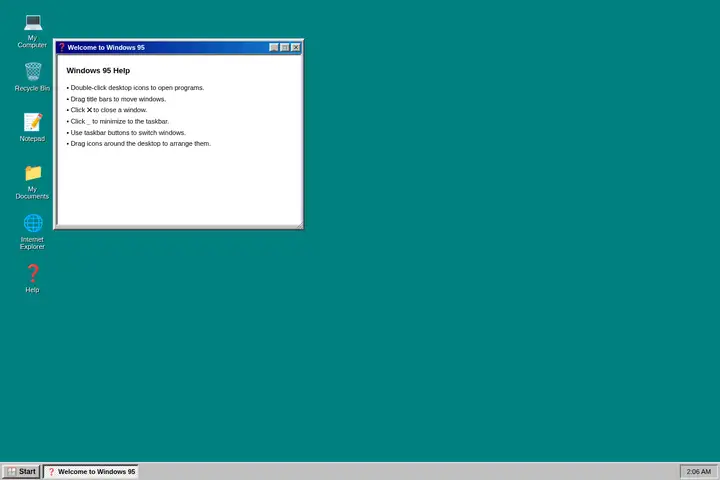 qwen3.8-2.4t-a95b — Windows 95 desktop