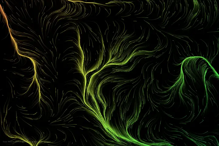 grok-build-0.1 — Flow-field particles