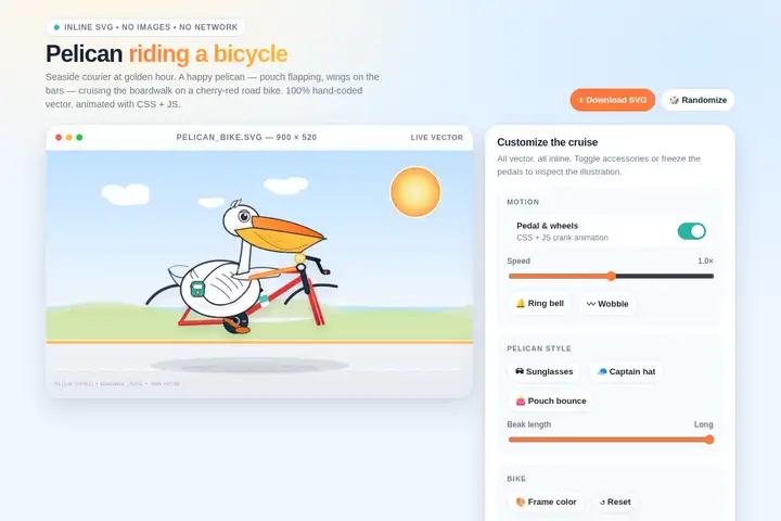 muse-spark-1.2 — Pelican on a bicycle