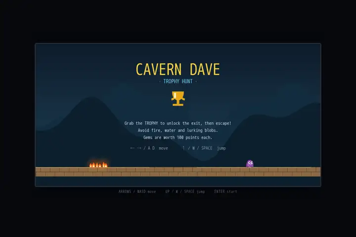 qwen3.8-2.4t-a95b — Dangerous Dave platformer