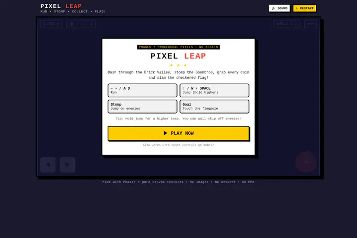 muse-spark-1.2 — Mario-style platformer