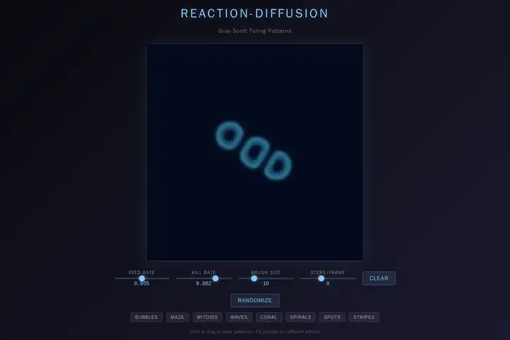 Reaction-diffusion