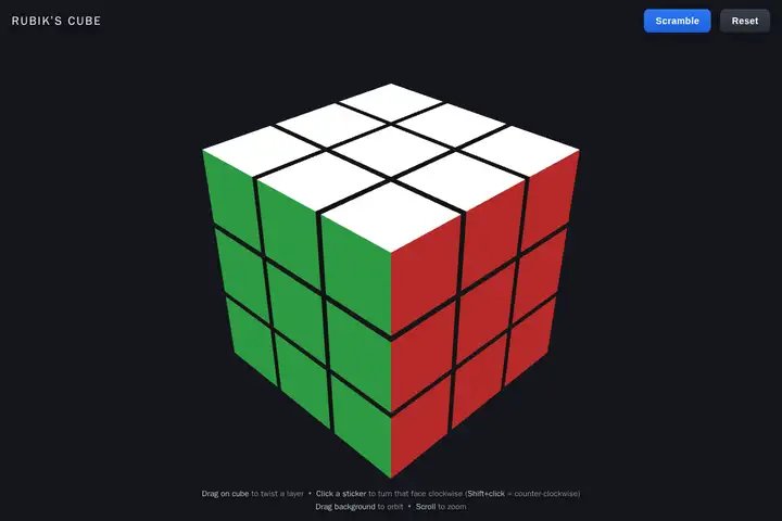 qwen3.8-2.4t-a95b — Rubik's Cube