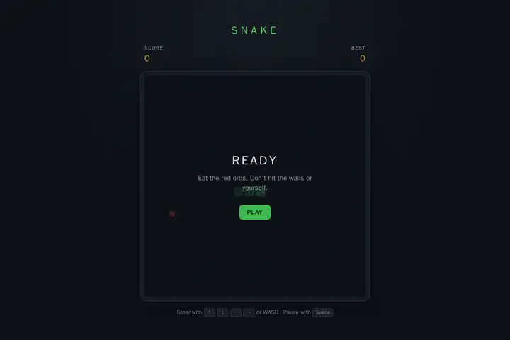 grok-4.6 — Snake