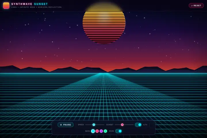 muse-spark-1.2 — Synthwave sunset