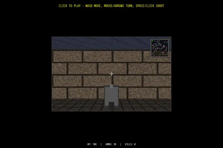 Wolfenstein raycaster