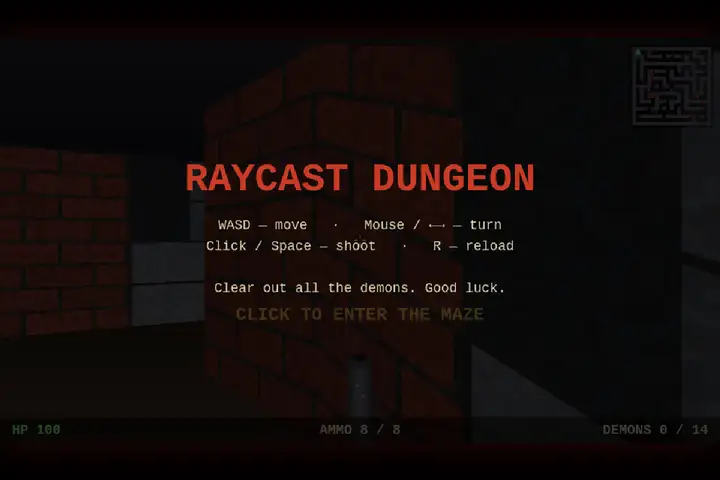 Wolfenstein raycaster
