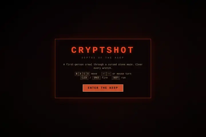 grok-4.6 — Wolfenstein raycaster